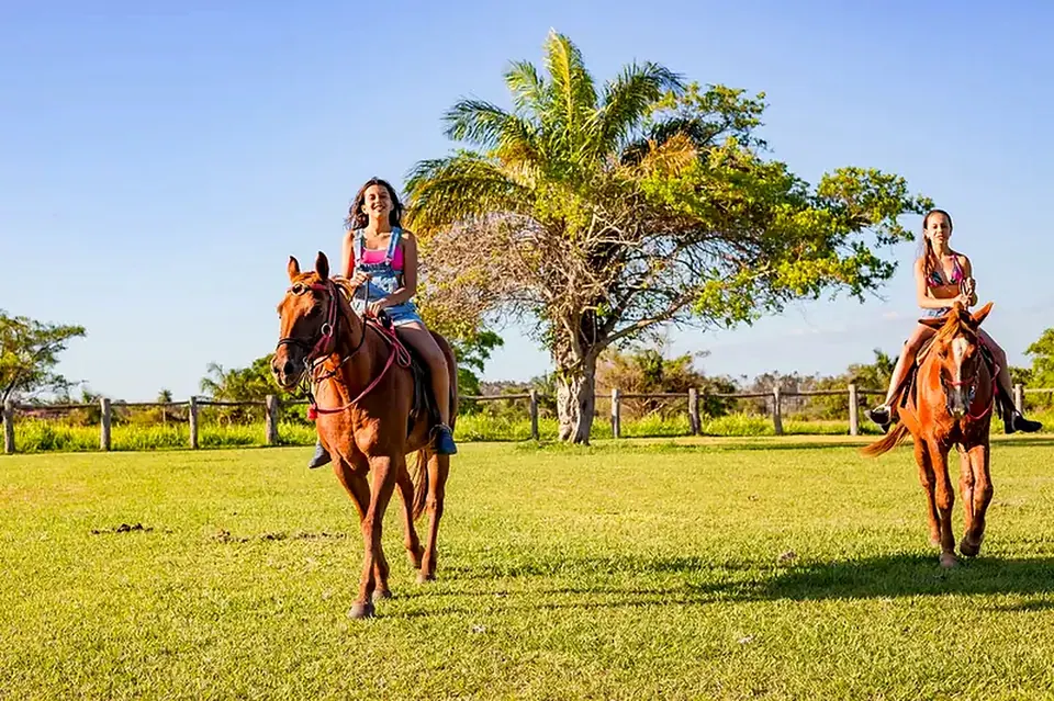 Horseback riding in the Bonito countryside