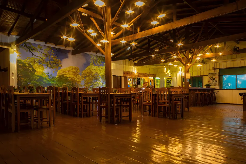The lodge restaurant
