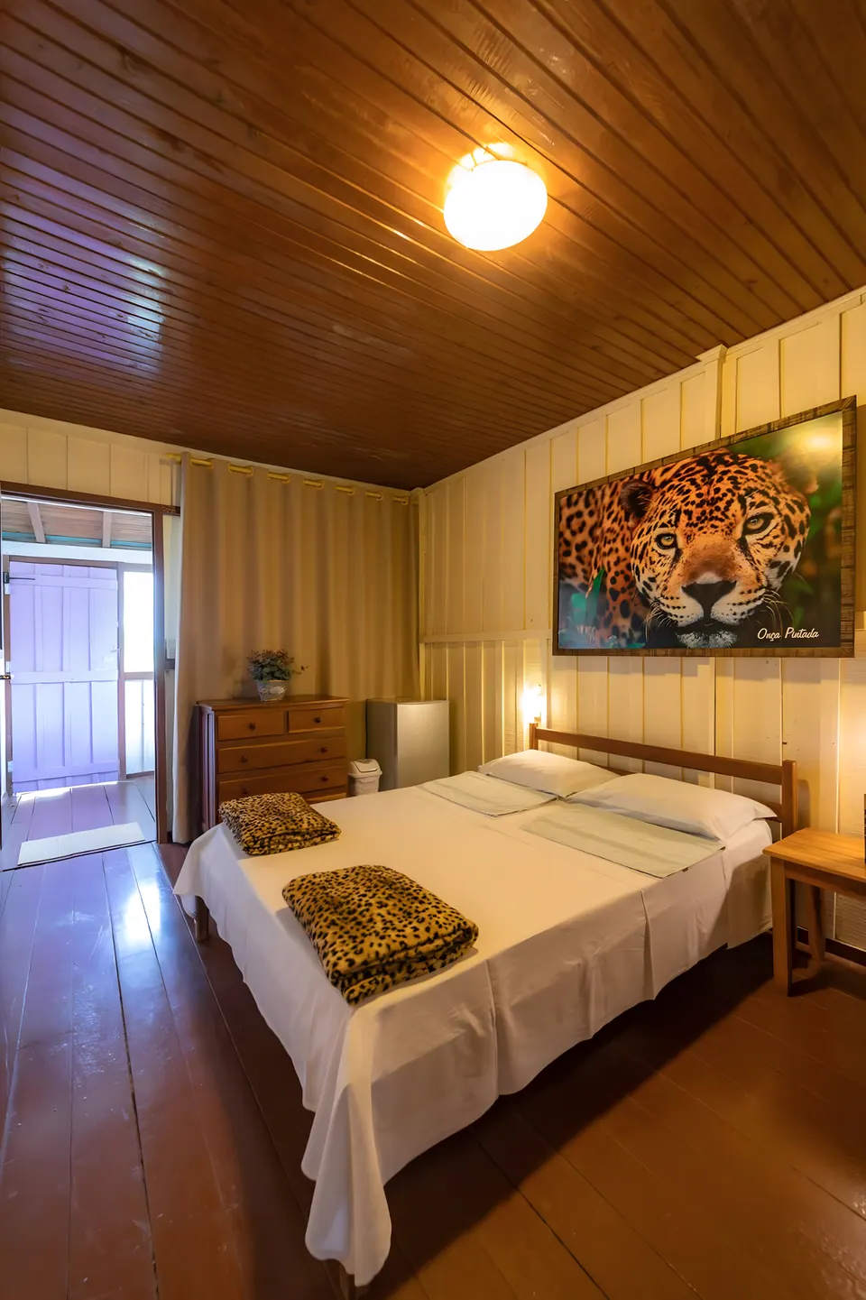 Private room at the lodge